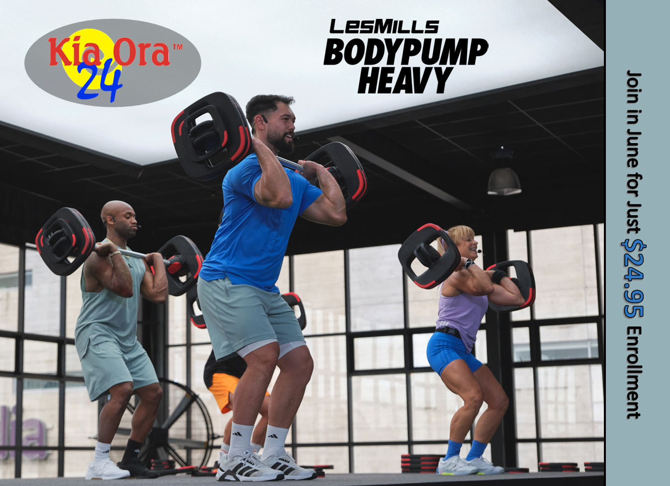 Gyms near me - Les Mills BODYPUMP HEAVY
