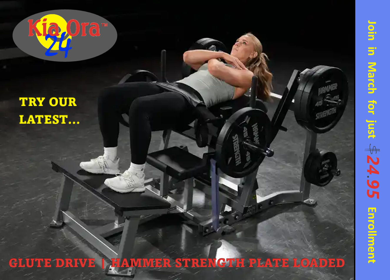 Gyms near me - Hammer Strength Glute Drive