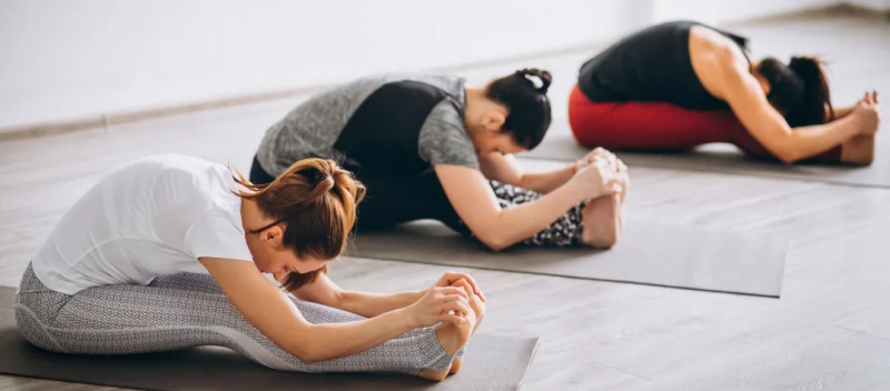 Yoga classes are fun.